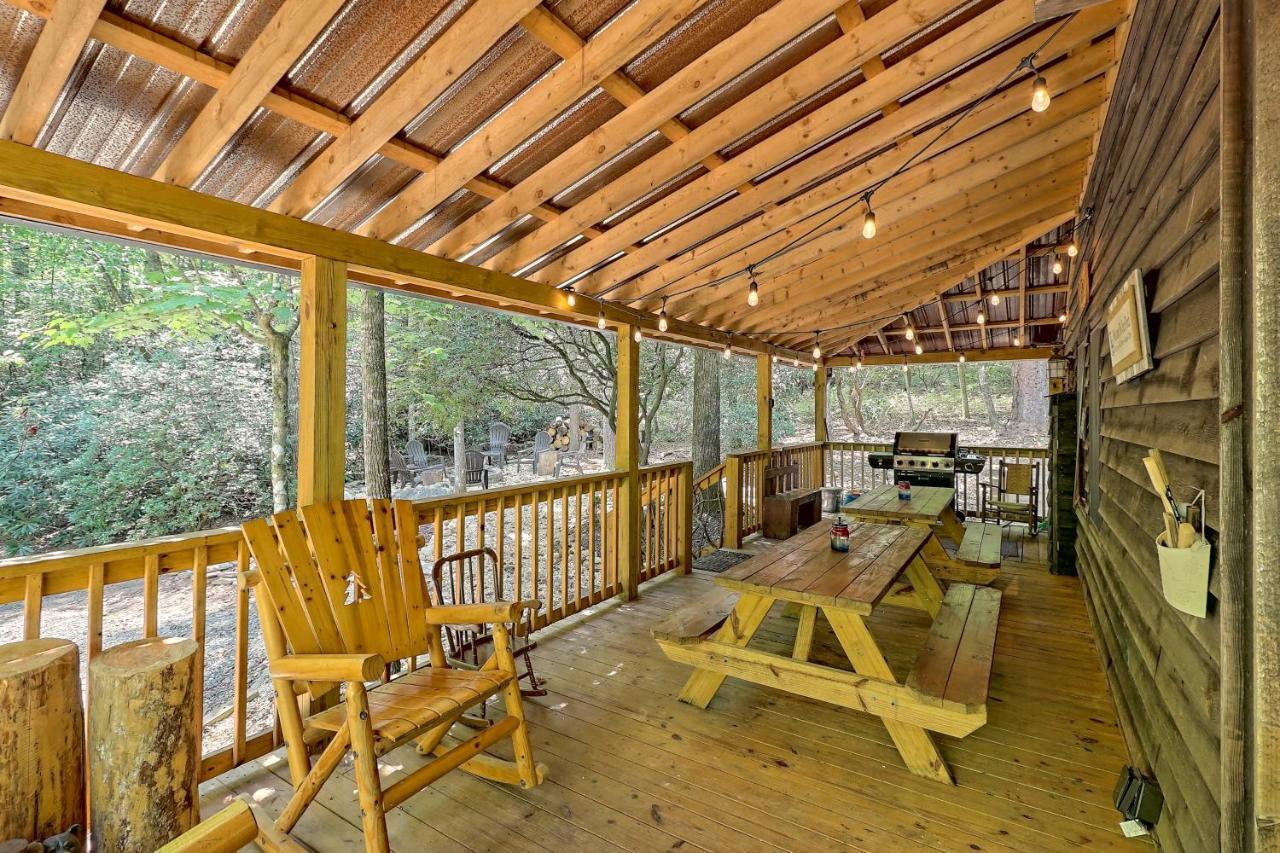 Cozy Bear Villa Sautee Nacoochee Eksteriør bilde