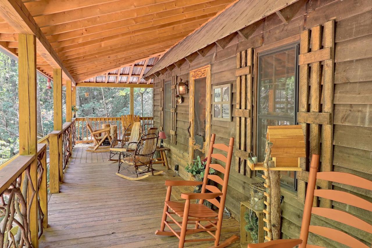 Cozy Bear Villa Sautee Nacoochee Eksteriør bilde
